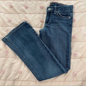 Levi’s girls boot cut jeans size 7 slim